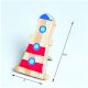 Handmade Pine Wood Lighthouse Coastal Furniture Knob